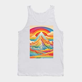 Rainbow Mountain Tank Top